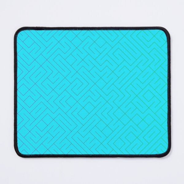 Item preview, Purple Green Transition Symmetrical Labyrinth Teal Maze designed and sold by Alchemy-A-La-G.