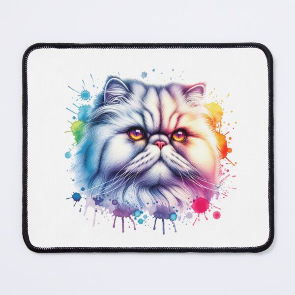 Item preview, Watercolor Persian Cat Face designed and sold by TheAnimalZ00.