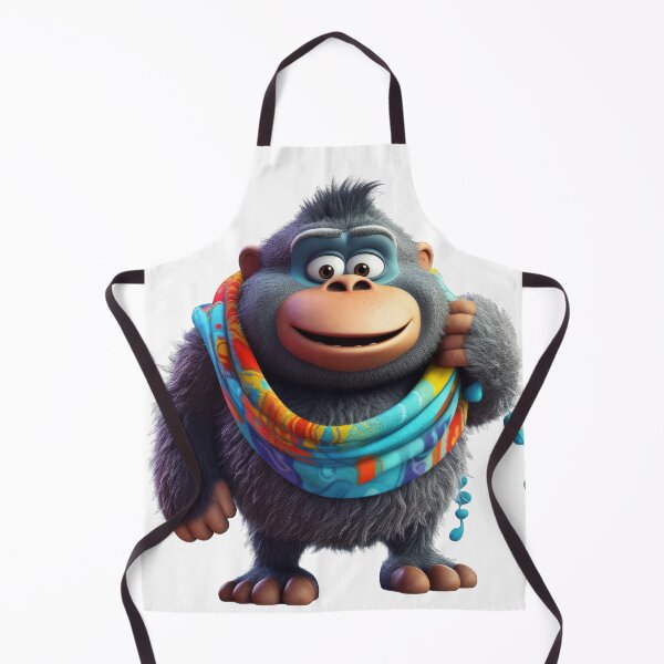Item preview, Cheerful Gorilla Buddy designed and sold by Sillytoe.