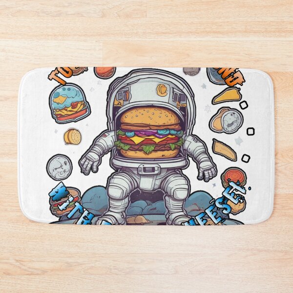 Item preview, Burger Astronaut designed and sold by CoolEnthusias.