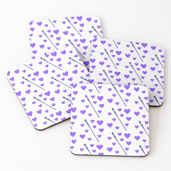 Item preview, Wabbajack Mug Pattern - Purple Hearts - Mugs/Phones/Bags designed and sold by FrogParty.