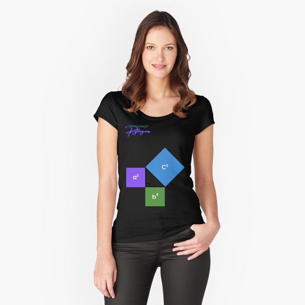 Item preview, Fitted Scoop T-Shirt designed and sold by Numbers-Art.