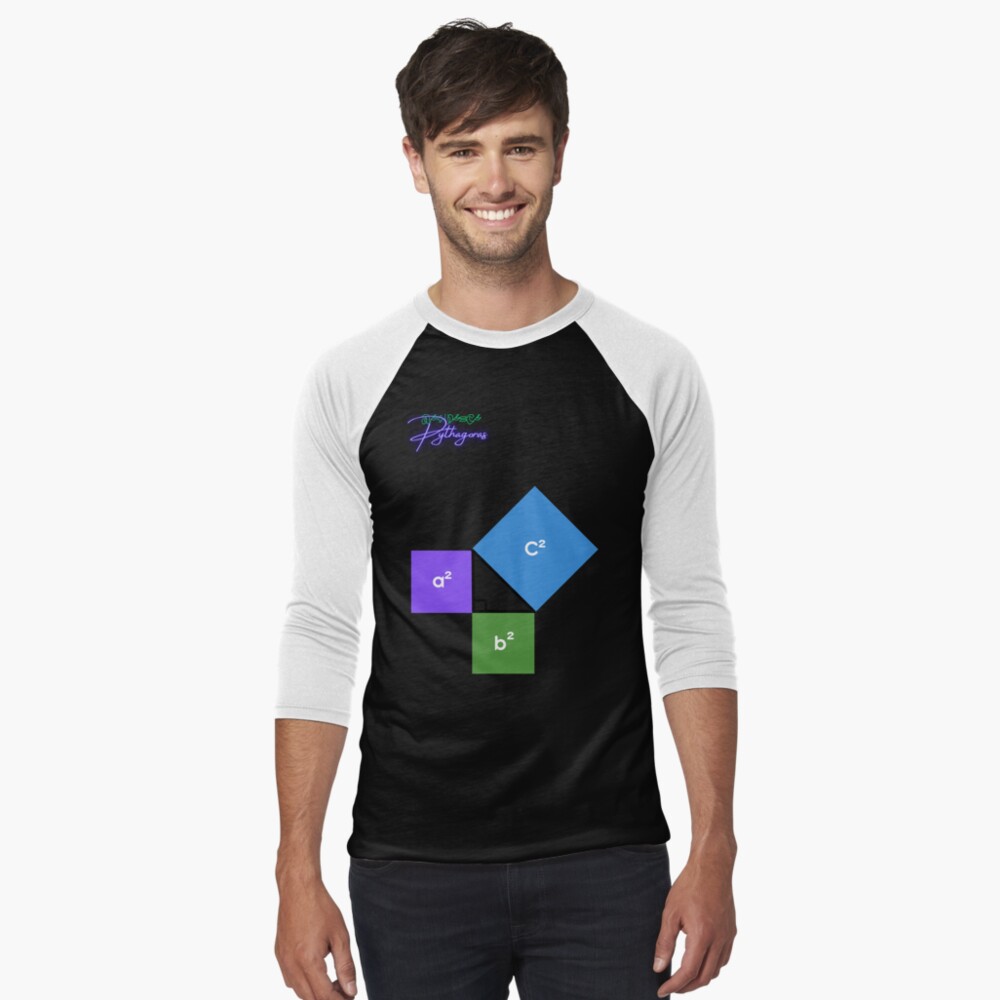 Item preview, Baseball ¾ Sleeve T-Shirt designed and sold by Numbers-Art.