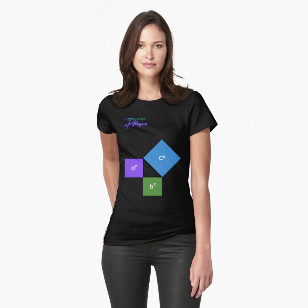 Item preview, Fitted T-Shirt designed and sold by Numbers-Art.