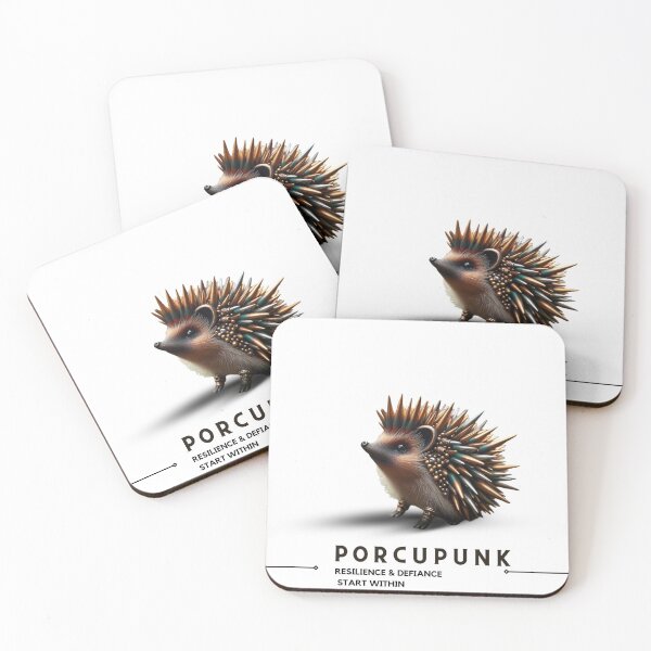 Item preview, Porcupunk -  Resilience and defiance starts within  designed and sold by Queueka.