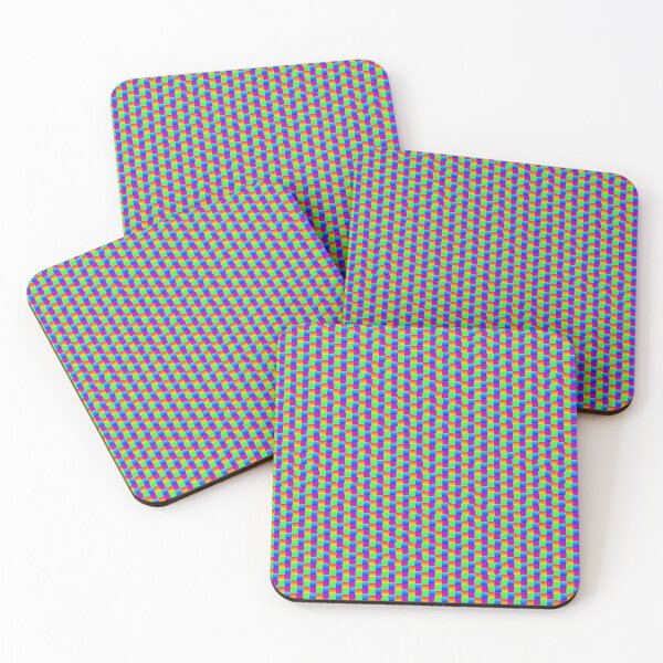 Item preview, Geometric Rainbow Multicolor Layered Scales Abstract Fluid Lines designed and sold by Alchemy-A-La-G.