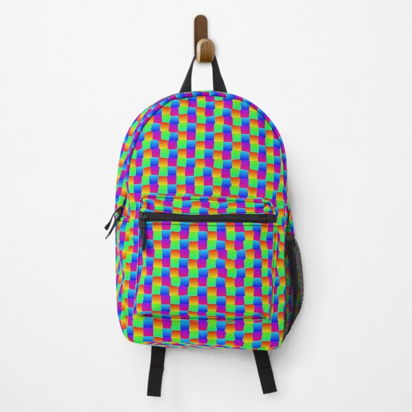 Item preview, Geometric Rainbow Multicolor Layered Scales Abstract Fluid Lines designed and sold by Alchemy-A-La-G.