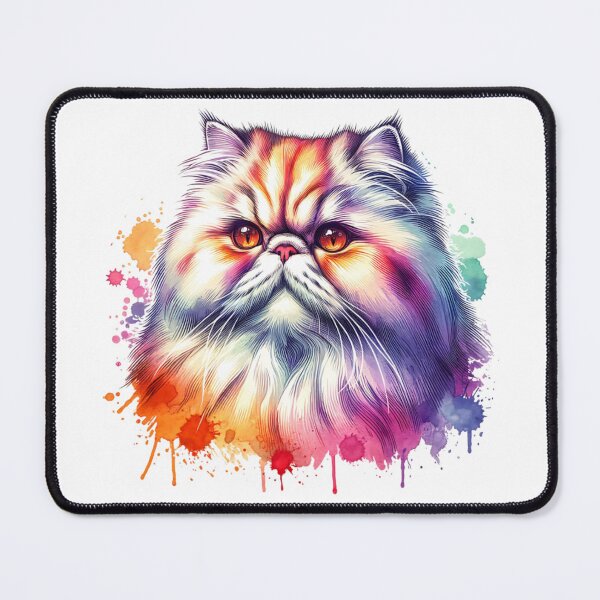 Item preview, Watercolor Persian Cat Face designed and sold by TheAnimalZ00.