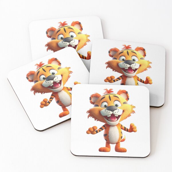 Item preview, Cheerful Tiger Cub designed and sold by Sillytoe.
