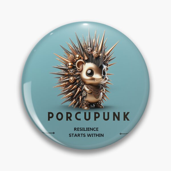 Item preview,   Porcupunk -  Resilience starts within  designed and sold by Queueka.