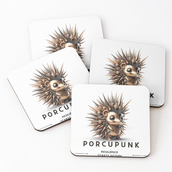 Item preview,   Porcupunk -  Resilience starts within  designed and sold by Queueka.