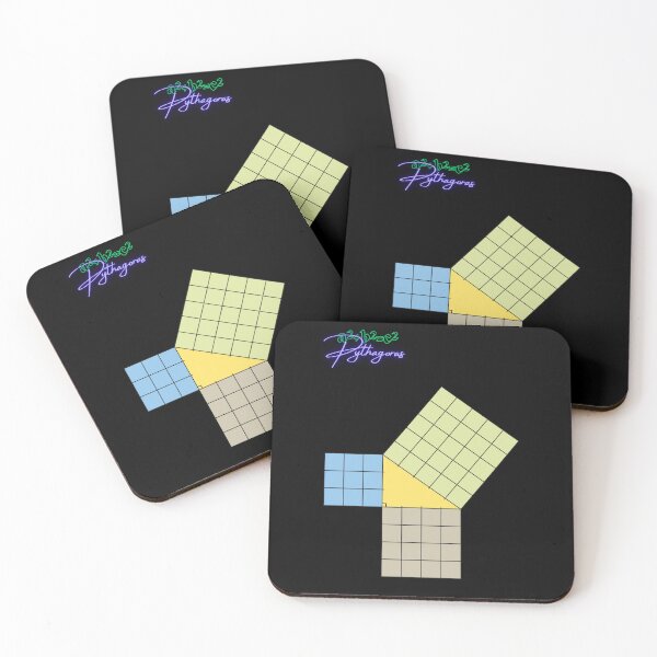 Item preview, Pythagorean Theorem, Right Triangle Formula, geometry designed and sold by Numbers-Art.