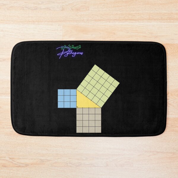 Item preview, Pythagorean Theorem, Right Triangle Formula, geometry designed and sold by Numbers-Art.