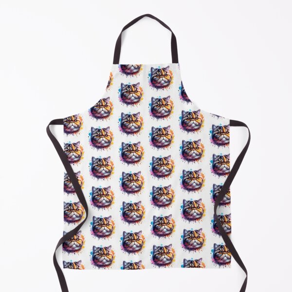 Item preview, Watercolor Exotic Shorthair Cat Face designed and sold by TheAnimalZ00.