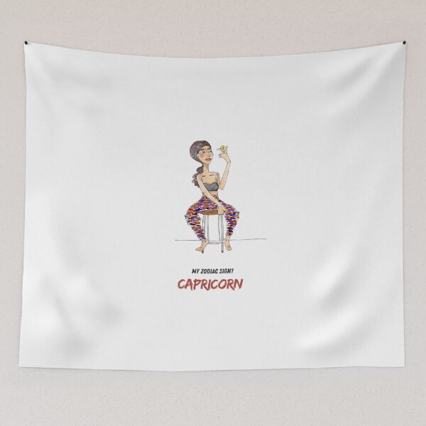 Item preview, Watercolor Zodiac Signs - Capricorn designed and sold by energy-power.