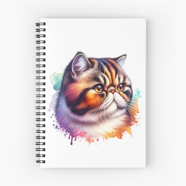 Item preview, Watercolor Exotic Shorthair Cat Face designed and sold by TheAnimalZ00.