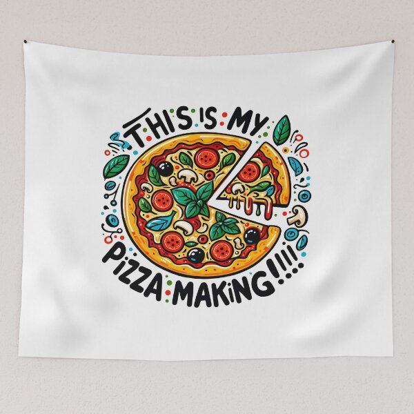 Artikelvorschau, Dies ist mein Pizza-Machen-Modus!! lustiger Pizza-Spruch für Fast-Food-Liebhaber entworfen und verkauft von Creatiforge.