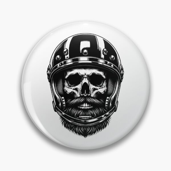 Item preview, SKULL DARK HELMET MOTORCYCLE BEARD BYKER RACING CAR NASCAR MOTO GP CHOPPER #ogirdor designed and sold by ogirdorgraphics.