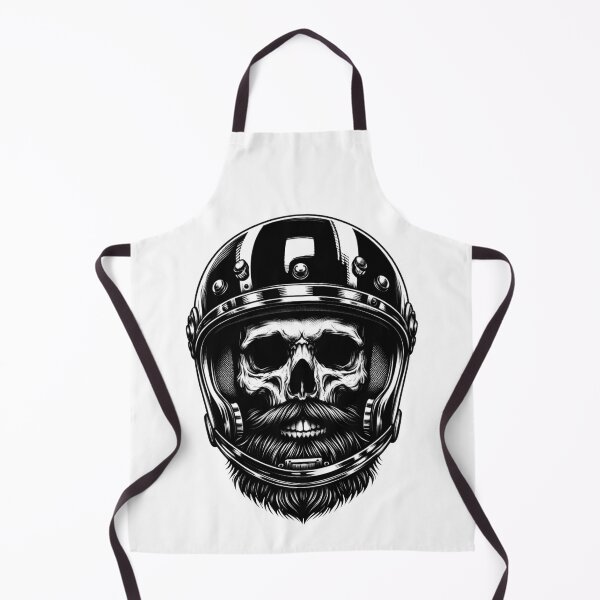 Item preview, SKULL DARK HELMET MOTORCYCLE BEARD BYKER RACING CAR NASCAR MOTO GP CHOPPER #ogirdor designed and sold by ogirdorgraphics.