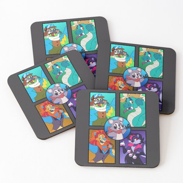 Item preview, Indigo Park Rambley and pals designed and sold by KitsuneBlossom.