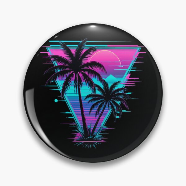 Item preview, Vaporwave Palm Trees designed and sold by GrayWolf123.