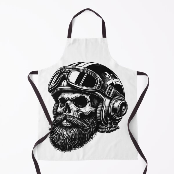 Item preview, SKULL DARK HELMET MOTORCYCLE BEARD BYKER RACING CAR NASCAR MOTO GP CHOPPER #ogirdor designed and sold by ogirdorgraphics.