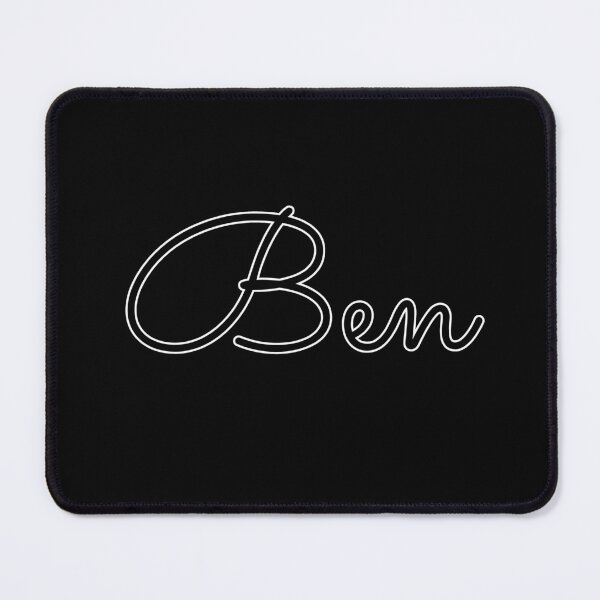 Item preview, Writing Ben Name Label (Black) designed and sold by NormadWorld.