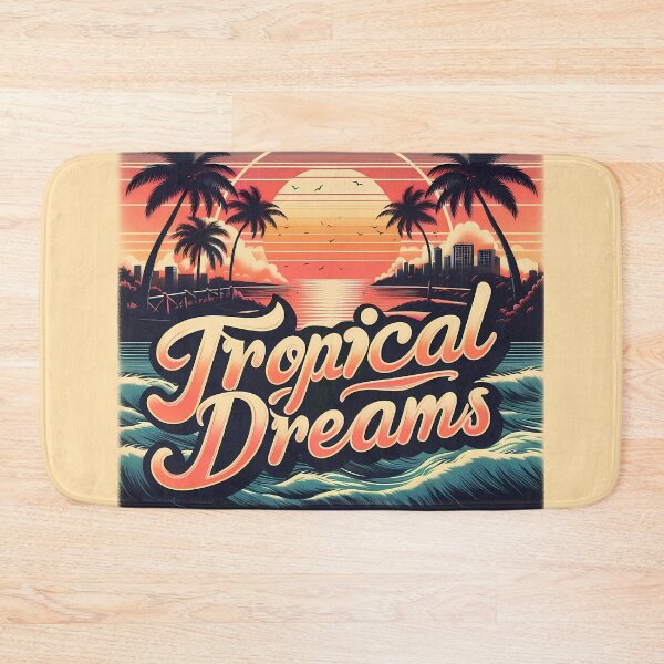 Item preview, Tropical Dreams, typography designed and sold by maxmaj.