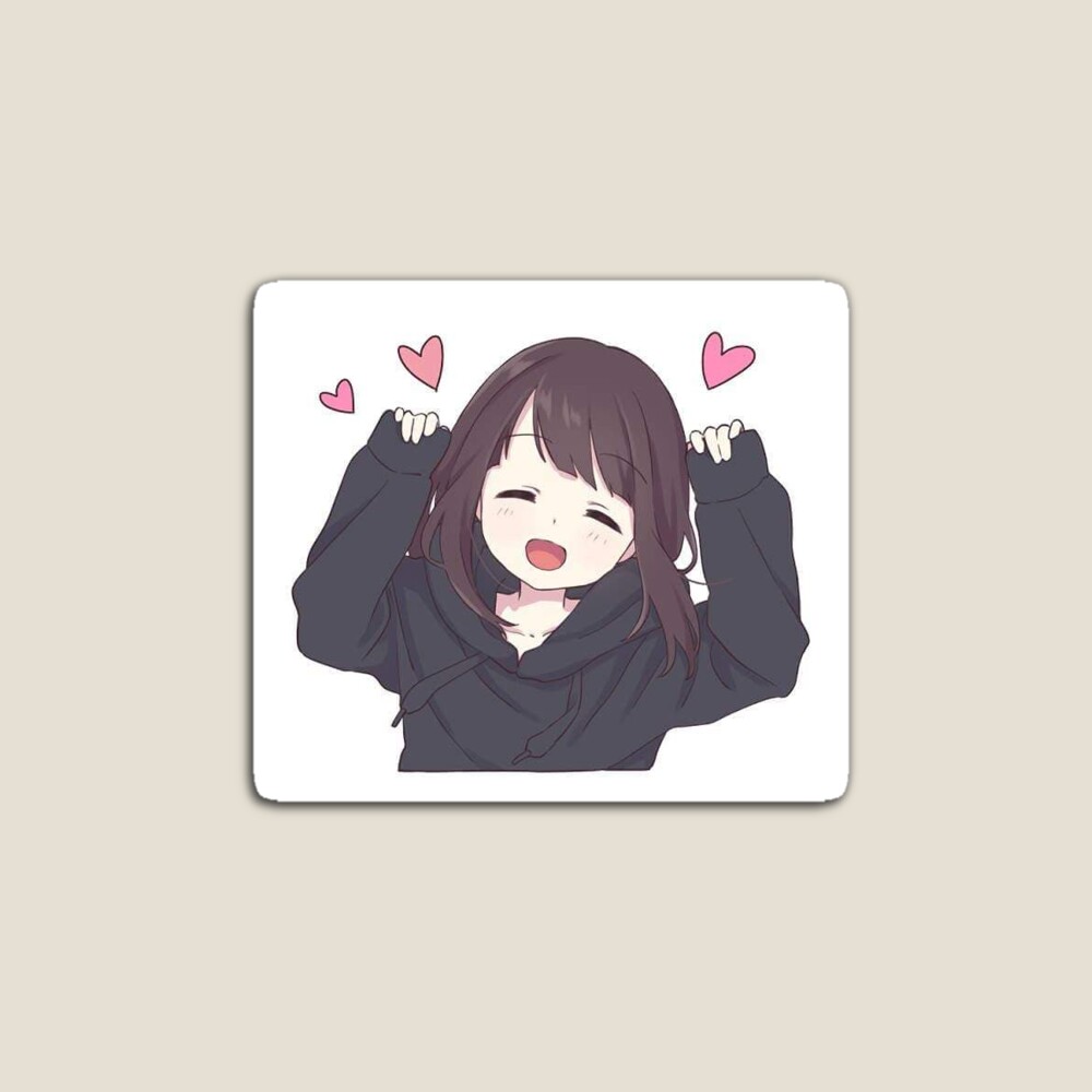 Menhera Chan Sticker for Sale by nombebah