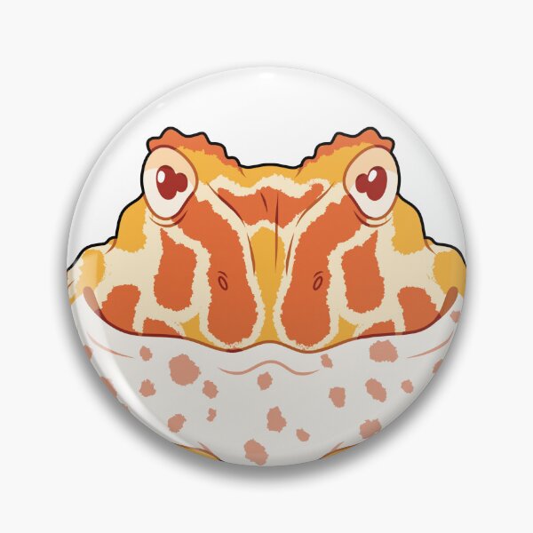 Item preview, Alibno Pacman Frog  designed and sold by HeckoGeckoArt.