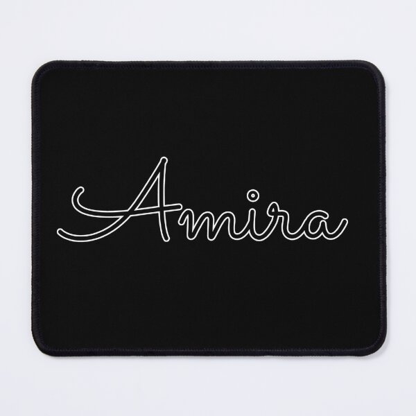 Item preview, Writing Amira Name Label (Black) designed and sold by NormadWorld.