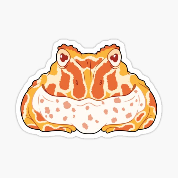 Item preview, Alibno Pacman Frog  designed and sold by HeckoGeckoArt.