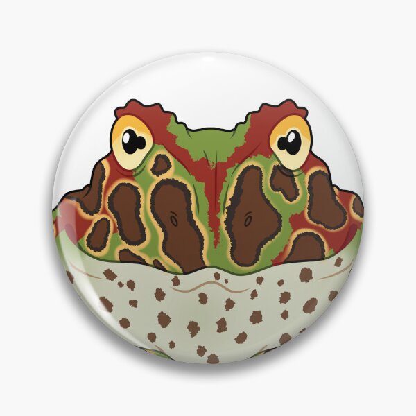 Item preview, Ornate Pacman Frog  designed and sold by HeckoGeckoArt.