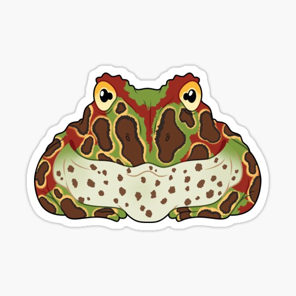 Item preview, Ornate Pacman Frog  designed and sold by HeckoGeckoArt.