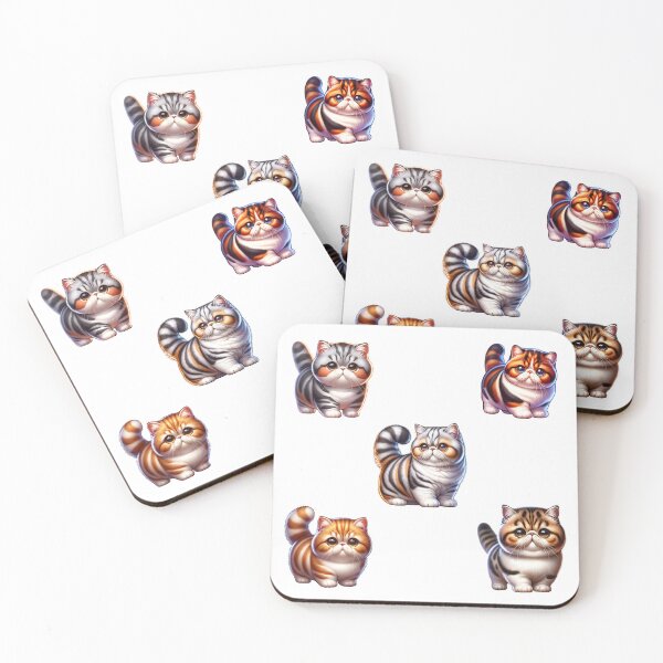 Item preview, Cute Exotic Shorthair Cats designed and sold by TheAnimalZ00.