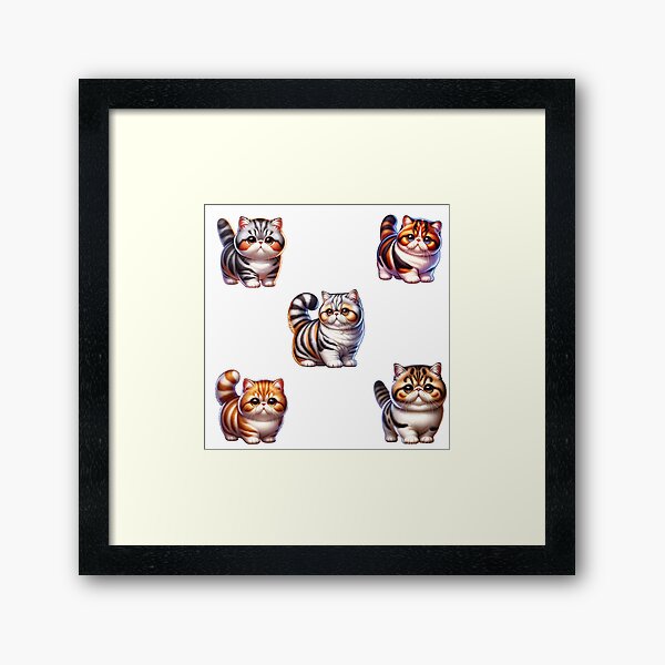 Item preview, Cute Exotic Shorthair Cats designed and sold by TheAnimalZ00.