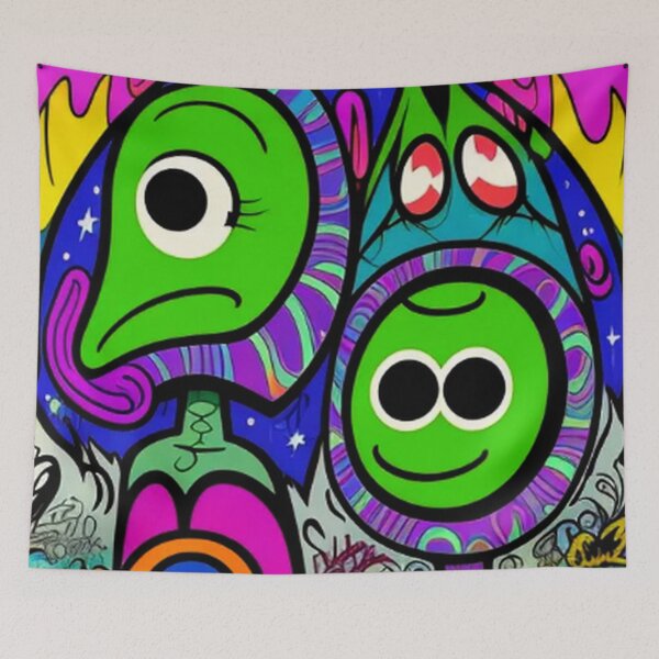 Item preview, Cute Abstract Graffiti Art designed and sold by TheDarkWardrobe.