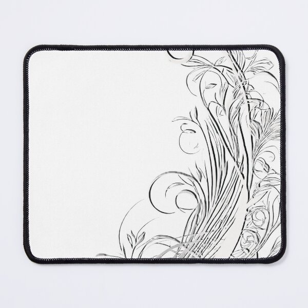 Item preview, Reverse Ornamental filigree tattoo designed and sold by MatrixTattoo.