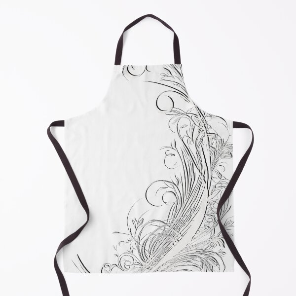 Item preview, Reverse Ornamental filigree tattoo designed and sold by MatrixTattoo.