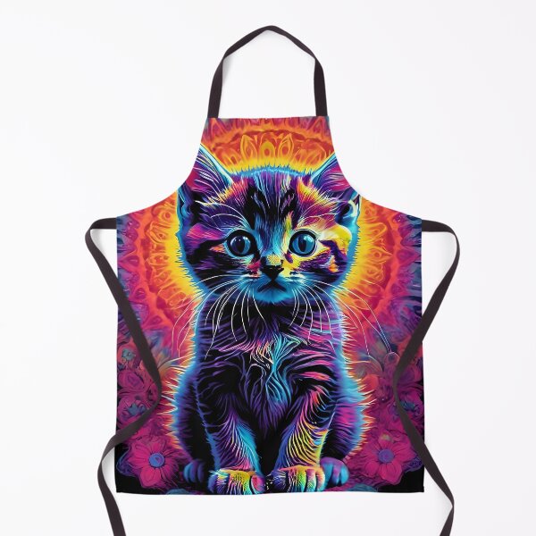 Item preview, Psychedelic Kitty designed and sold by ChimericCreate.