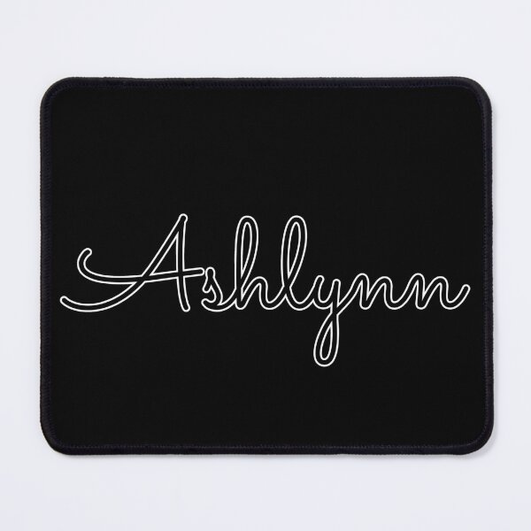 Item preview, Writing Ashlynn Name Label (Black) designed and sold by NormadWorld.