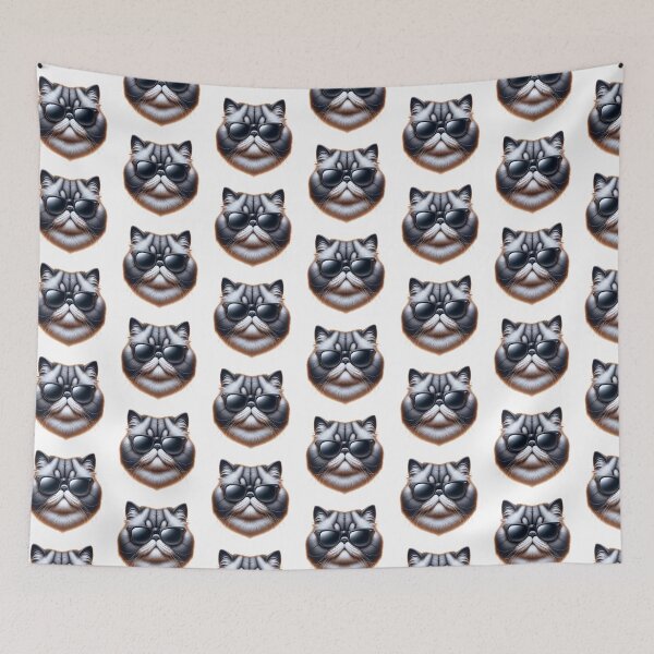 Item preview, Exotic Shorthair Cat Wearing Sunglasses designed and sold by TheAnimalZ00.