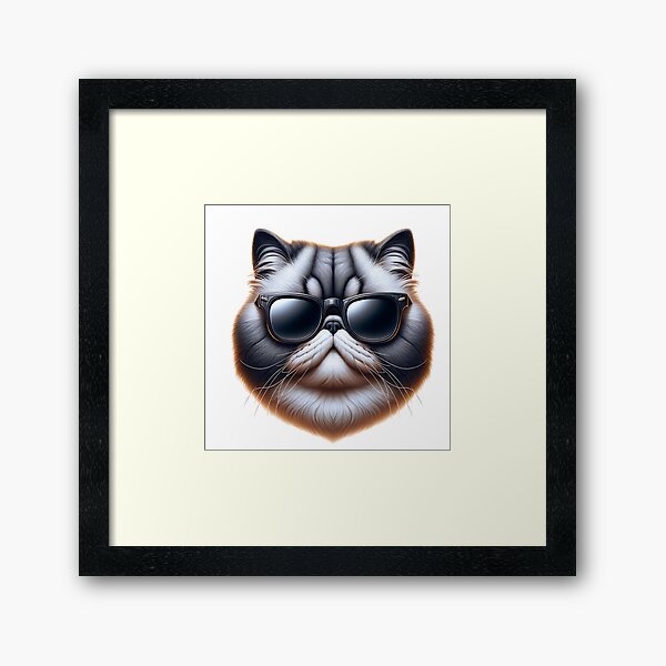 Item preview, Exotic Shorthair Cat Wearing Sunglasses designed and sold by TheAnimalZ00.