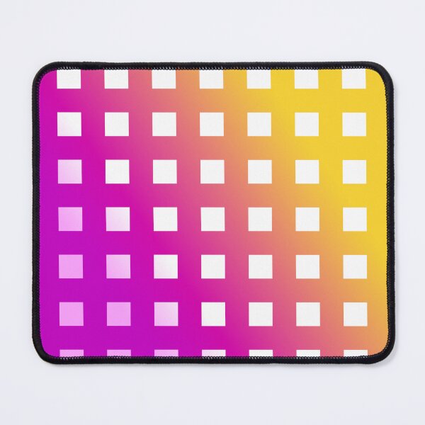 Item preview, Pink and Yellow Gradient Bold Grid Squares Minimal Pattern Design designed and sold by patternsoup.