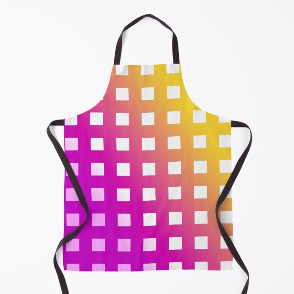 Item preview, Pink and Yellow Gradient Bold Grid Squares Minimal Pattern Design designed and sold by patternsoup.