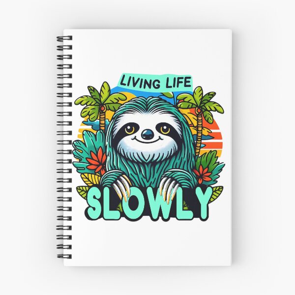 Item preview, Sloth Living Life Slowly Adventure Awaits designed and sold by SportsT-Shirts.