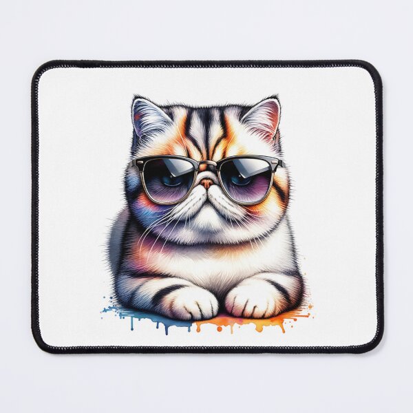 Item preview, Watercolor Exotic Shorthair designed and sold by TheAnimalZ00.