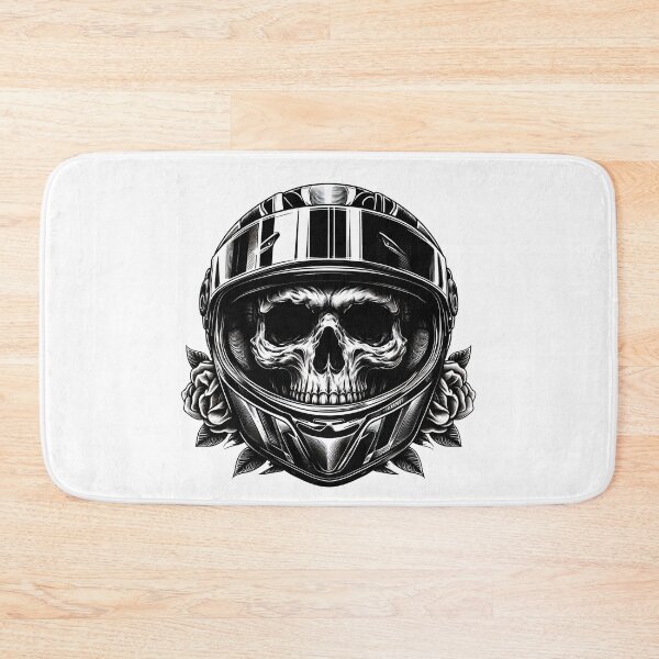 Item preview, SKULL DARK HELMET MOTORCYCLE BEARD BYKER RACING CAR NASCAR MOTO GP CHOPPER #ogirdor designed and sold by ogirdorgraphics.