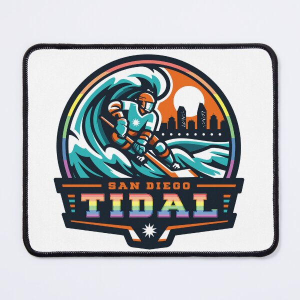 Item preview, San Diego Tidal Pride Logo designed and sold by SHL-Hockey.