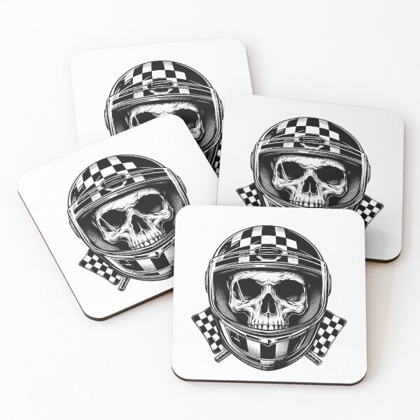 Item preview, SKULL DARK HELMET MOTORCYCLE BEARD BYKER RACING CAR NASCAR MOTO GP CHOPPER #ogirdor designed and sold by ogirdorgraphics.